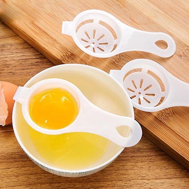Nuevo separador de huevos Gadget Separador de yema de huevo Soporte de tamiz Utensilios de cocina y artilugios para la comodidad de la cocina Dropshipping Bonito diseño (5 piezas) ZefeiWu 8390611519797