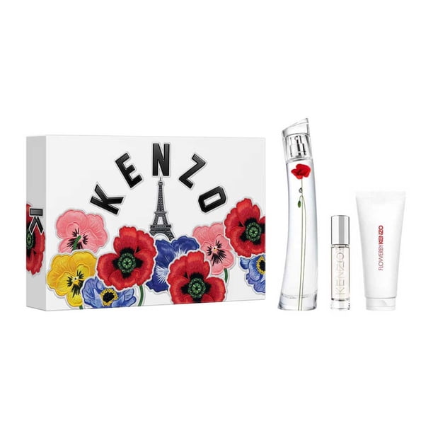 ESTUCHE Flower by Kenzo La Récolte Parisienne 3 pzs Dama 75 ML
