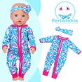 thumbnail image 5 of K.T. Fancy 5 Sets 14-18 Inch Baby Doll Clothes Outfits Casual Wear for 14 Inch Boy Doll 10 Pcs Girl Doll Clothes and Headbands for 16 Inch Baby Doll, 5 of 8