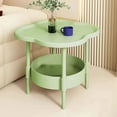 thumbnail image 5 of 2 Tier Side Table Table Side Table Small Sofa Coffee Side Tables Bedroom Indoor Outdoor With Removable Tray For Living Room Bedroom Balcony And To Assemble, 5 of 5