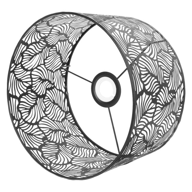 CRILSTYLEO 1Ud Accesorio Decorativo De De Hierro Negro Calada Para Uso En Casa Y Ambiental