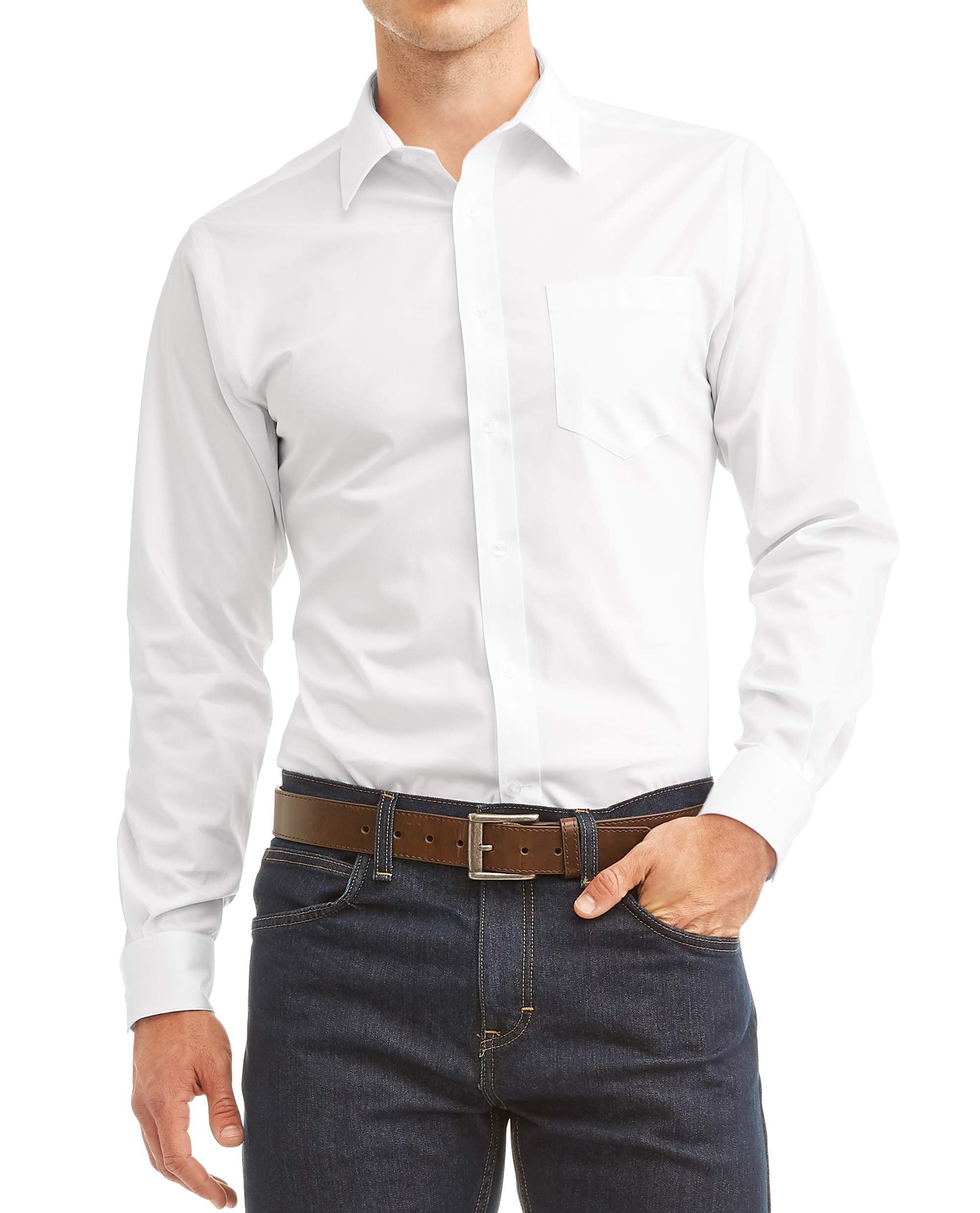 Select Mens Premium Formal Long Sleeve Shirt