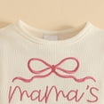 thumbnail image 4 of UAYOTSE Toddler Baby Girl Clothes 3 6 12 18 24 Month 2T 3T Summer Outfit Embroidery Daddy's Girl Shirts + Shorts Set,Sizes 9-12 Months, 4 of 7