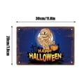 thumbnail image 3 of Halloween Vintage Sign, American-style Metal Tin Sign Wall Decor, Retro Sign for Home Living Room Bedroom Halloween Decor Gifts - 8x12 Inch, 3 of 5