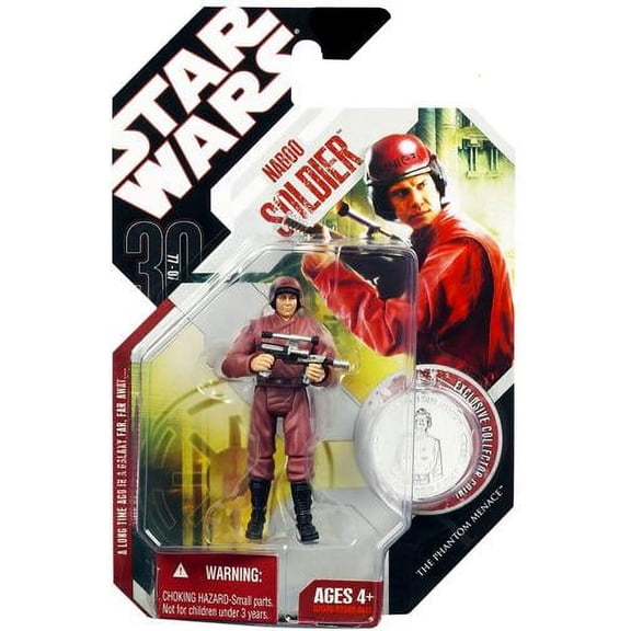 Star Wars 30th Anniversary 2007 Wave 8 Naboo Soldier Action Figure