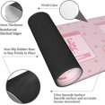 thumbnail image 5 of Pink Game Strawberry Milk Gaming Mouse Pad XL, Large Extended Mousepad Desk Pad, Long Nonslip Rubber Mice Mats Stitched Edges Playmat for Office Home Gamer, 31.5x11.8 Inch, 5 of 6