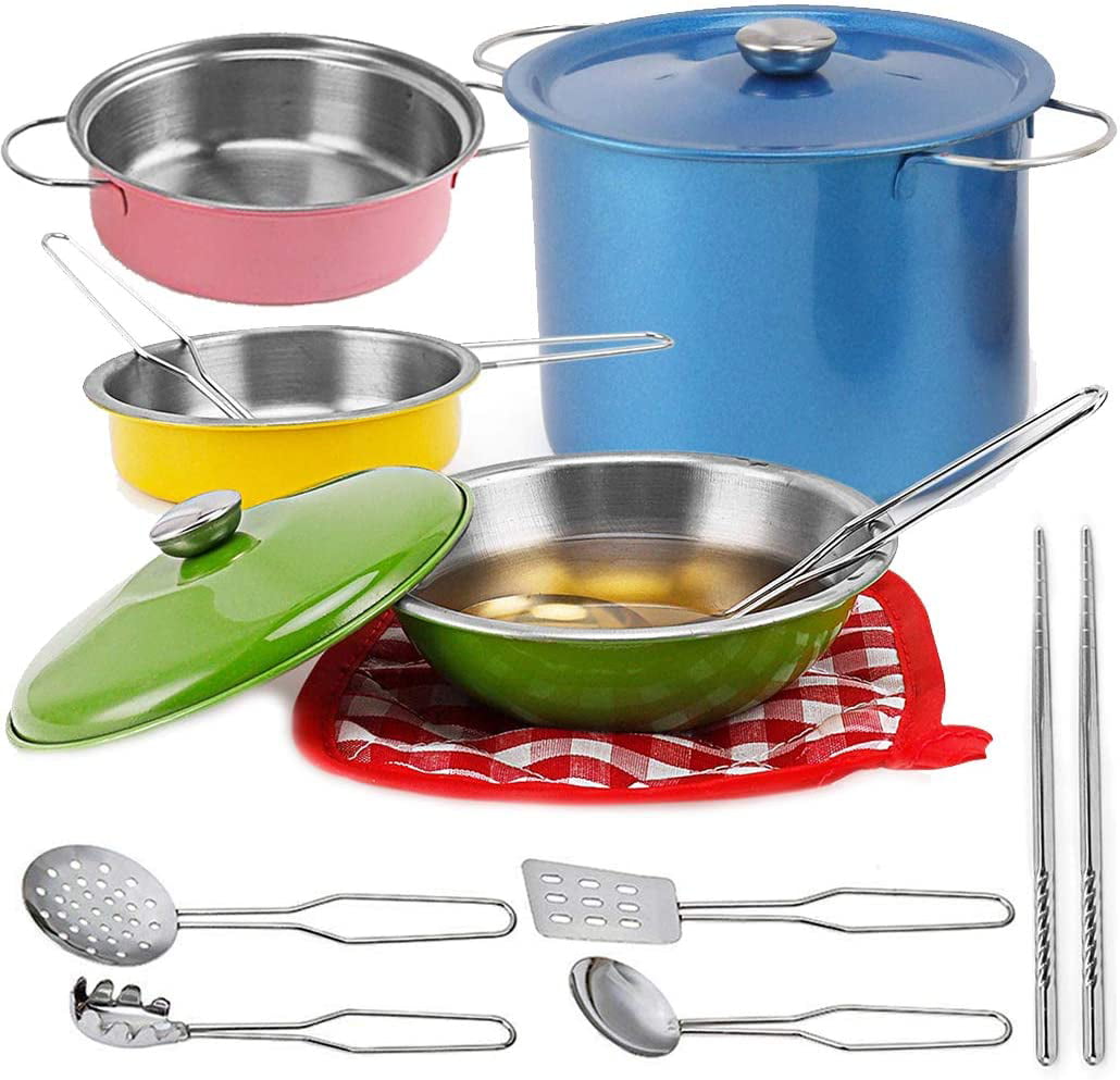 Kidkraft Deluxe Cookware Set 11pcs Toy Kitchen Sets for sale online