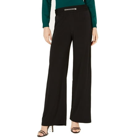 Black Women's Large Petite Pull-On Dress Pants $37 PL - Walmart.com