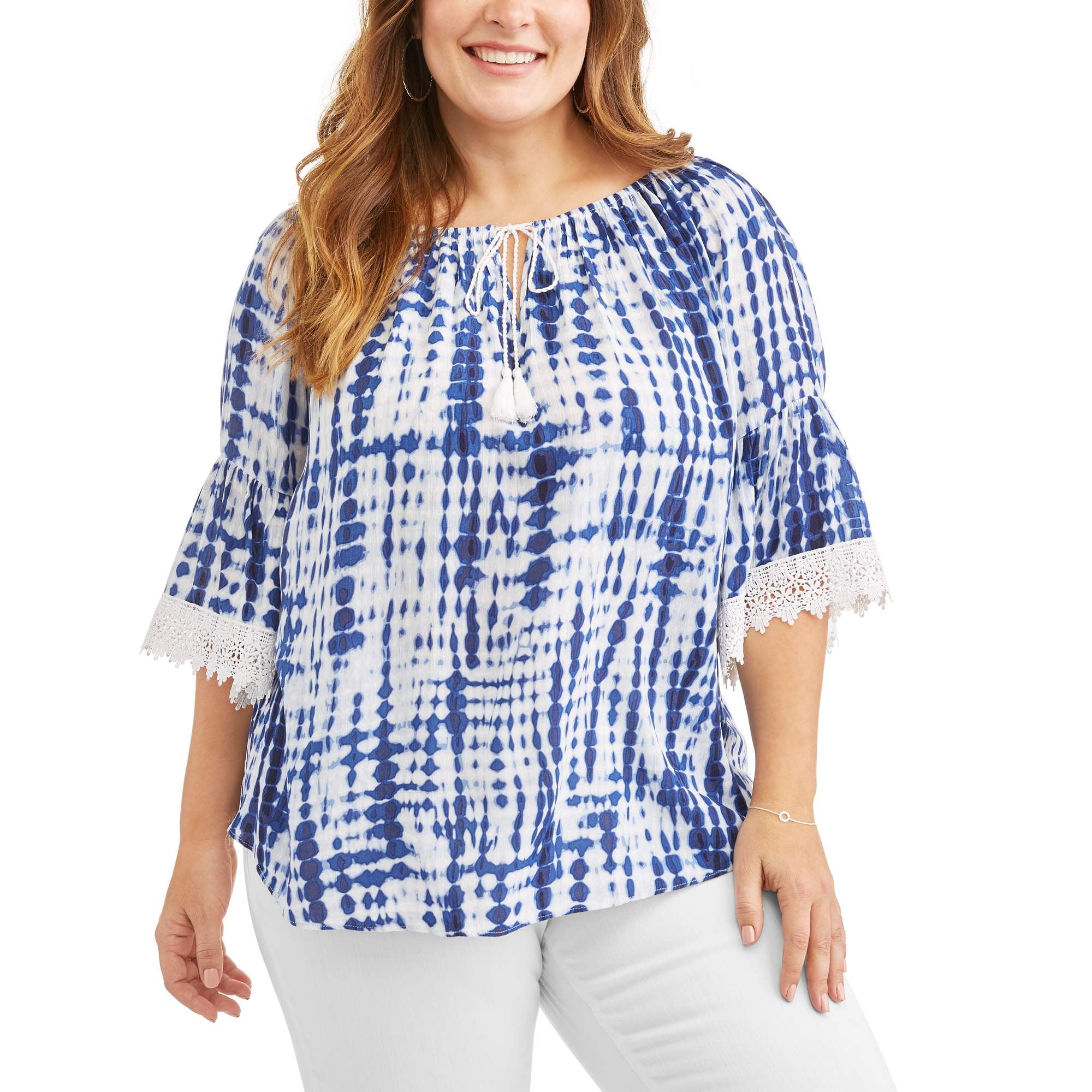 walmart peasant blouse