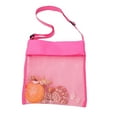thumbnail image 2 of Travelwant Colorful Mesh Beach Bags Sea Shell Bags Beach Shell Bags Adjustable Carrying Straps Bags for Kids, 2 of 7