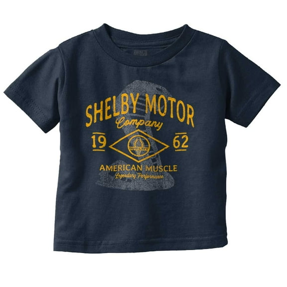 Shelby Motor Company Muscle Car Toddler Boy Girl T Shirt Infant Toddler Brisco Brands 6M