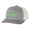 Redfish, variant on Retro Color Heather Grey and White Mens Embroidered Mesh Back Trucker Hat, Redfish