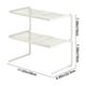 thumbnail image 3 of Estante Ajustable de 3 Niveles para Ollas, Organizador de Cocina Que Ahorra Espacio con Múltiples Estantes para Utensilios de Cocina, Suministros de Oficina, Dormitorio, Ropa, Estudio y Almacenamient, 3 of 7