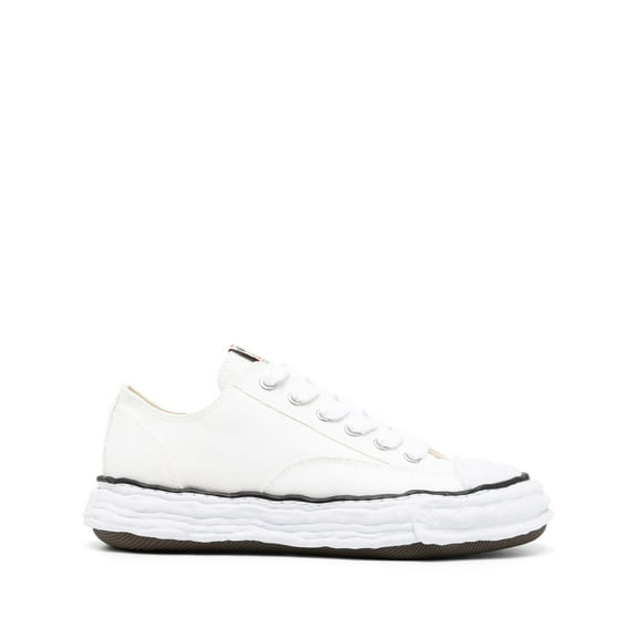 Maison MIHARA YASUHIRO MMY White Canvas Shoes Peterson23 Low-top Sneakers