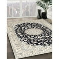 thumbnail image 2 of Ahgly Company Indoor Rectangle Traditional Carbon Gray Medallion Area Rugs, Swatch Sample, 2 of 6