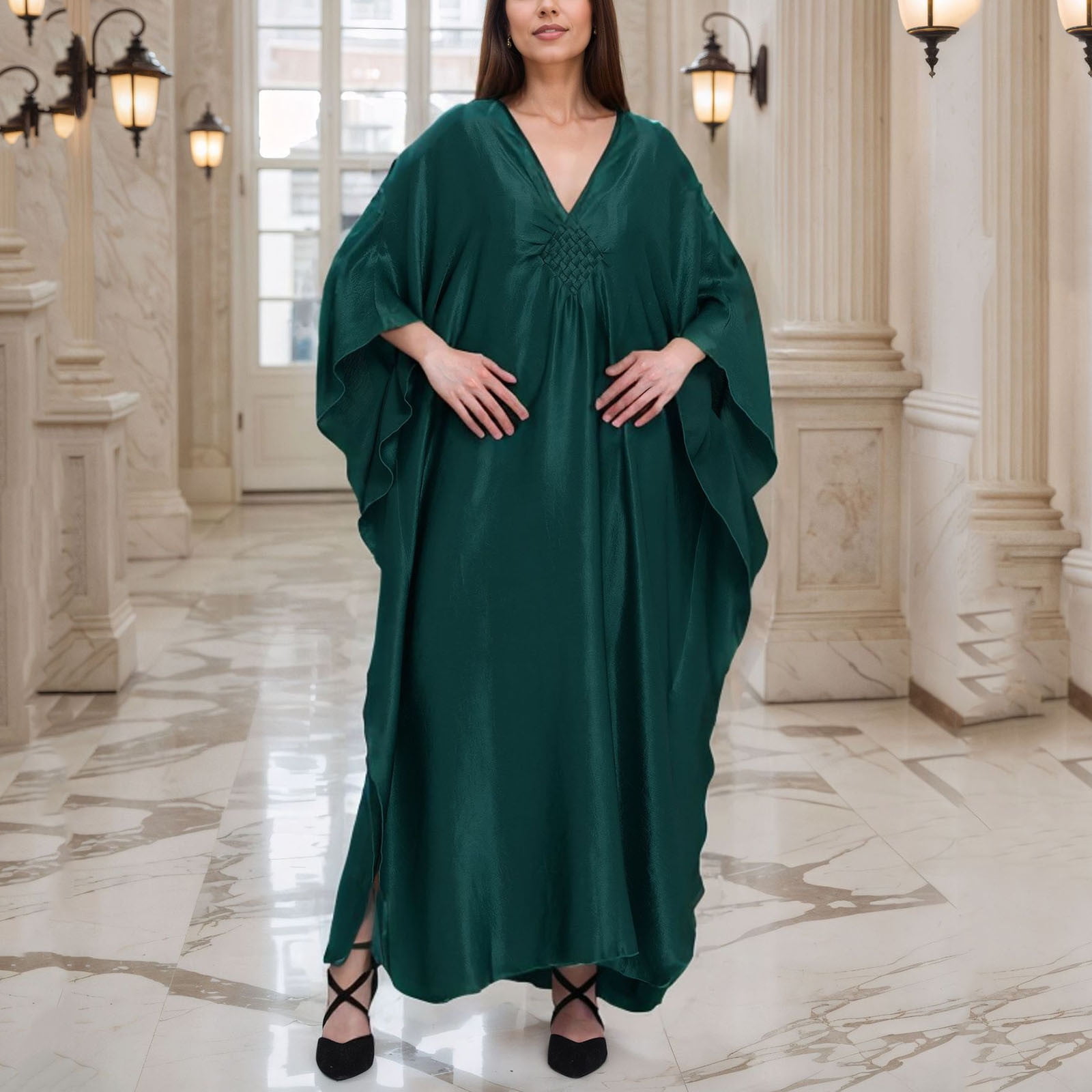 flowy kaftan dress Amiya Kaftan Dress L main image 0