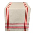 thumbnail image 1 of Camino de Mesa DII French Stripe 36x274 cm Taupe Rojo, 1 of 8