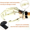 thumbnail image 4 of Guantes de Halloween Dedos de calavera portátiles Extensiones de dedos articulados Un par de garras de diablo de Halloween Manos fantasmas de cosplay Apto para todos los dedos Los dedos falsos se pue JAMW Sencillez, 4 of 5