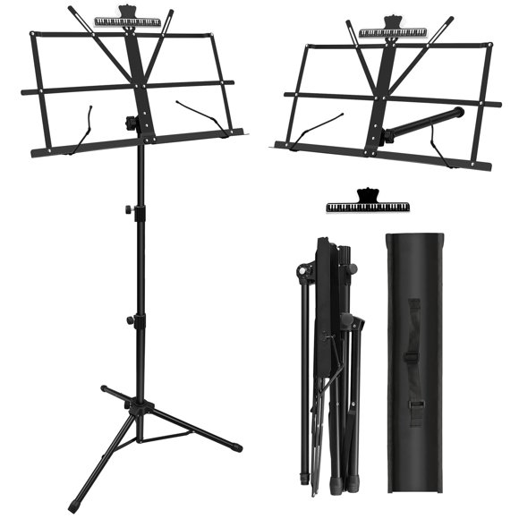 Soporte para partituras DKovn, paquete 1/2/4/8 con soporte para partituras