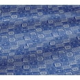 thumbnail image 5 of oneOone Viscose Jersey Blue Fabric Geometric African Sewing Material Print Fabric By The Yard 60 Inch Wide, 5 of 5