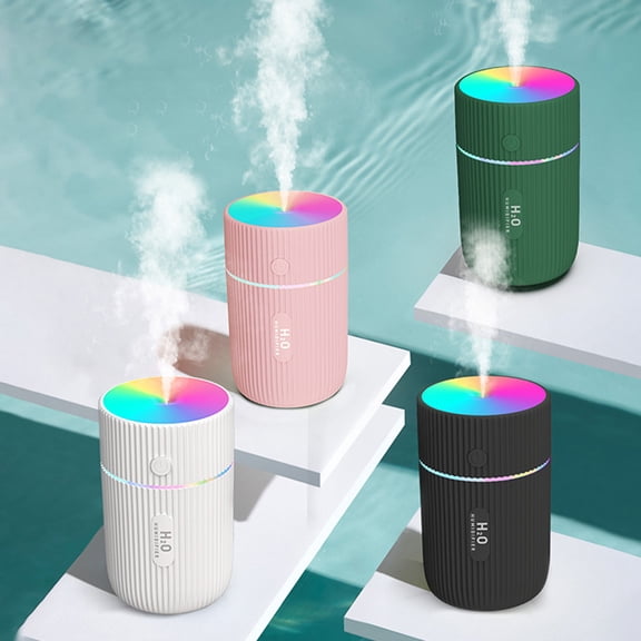 FONDOTIN 1 Set Humidifier for Office Small Air Humidifying in White for Office Workers