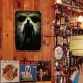 thumbnail image 4 of Placa Metal Vintage Jason Pintura Hierro Rectangular Arte Pared Del 20x30cm, 4 of 9