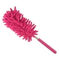 thumbnail image 1 of Unique Bargains 11' to 31' Chenille Cleaning Duster, Washable Extendable Brush Rose Red, 1 of 5