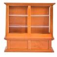 thumbnail image 1 of Gabinete para pasteles con puerta corredera en miniatura - Mini modelo de muebles de madera simulada (escala 1:12), 1 of 8