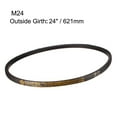 thumbnail image 2 of M-24 Drive V-Belt 24" Effective Circumference Length Rubber Power Transmission Belt, 2 of 4