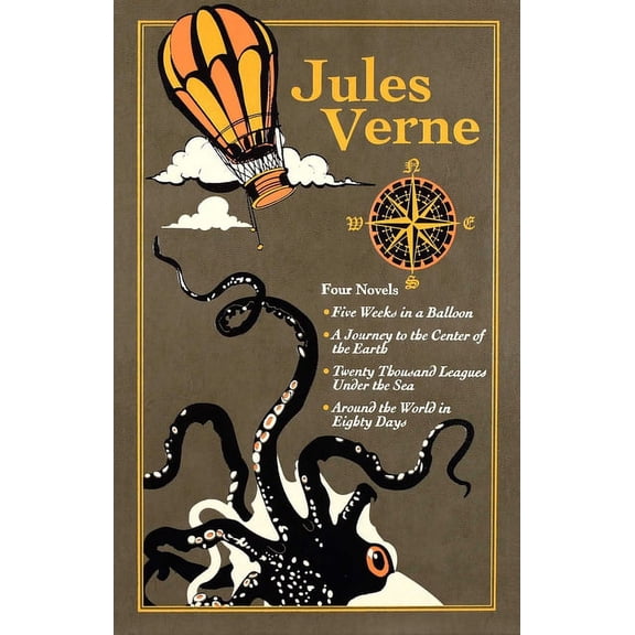 Leather-Bound Classics Jules Verne, (Hardcover)
