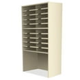 thumbnail image 3 of Marvel Mailroom 20 pocket sorter Steel Construction Powdercoat paint finish Size: 48 inch H x 23.5 inch W x 14 inch D, Gray, 3 of 3