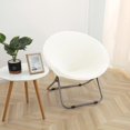 thumbnail image 3 of Easy To Chair For Folding Fits Slipcover For Easy Cover Folding Chair And Slipcover Easy To Clean In Various Colors Chair Fits black white, 3 of 9