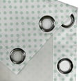 thumbnail image 3 of Ambesonne Green Grommet Curtain Single Panel, Pastel Polka Dots, 50"x60", Mint Green White, 3 of 5