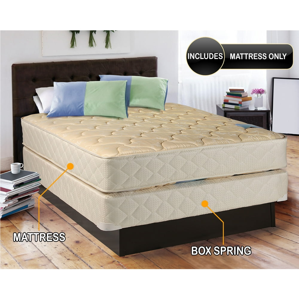 Dream Sleep Chiro TwoSided Premier Orthopedic Mattress Only Twin (39"x75"x9") (Beige) Sleep