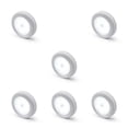 thumbnail image 2 of Ounissouiy Luces nocturnas LED Armario Armario Luz con sensor de movimiento Lámpara alimentada por Iluminación y accesorios Tipo 1 6 piezas Ounissouiy HA061460-03B, 2 of 6