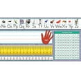 thumbnail image 4 of North Star Teacher Resources Canadian Traditional Manuscript Desk Plates, 36 Per Pack, 3 Packs, 4 of 4