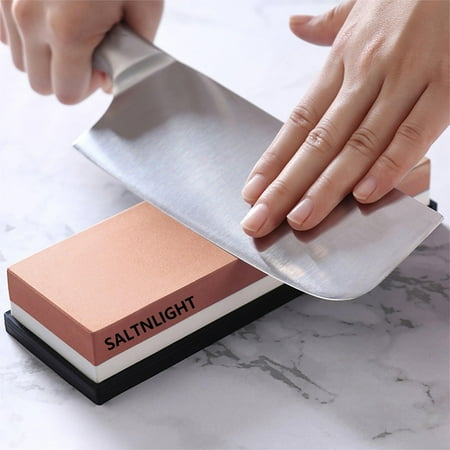

Saltnlight Knife Sharpening Stone Dual Grit Whetstone 3000/8000 Premium Whetstone Knife Sharpener