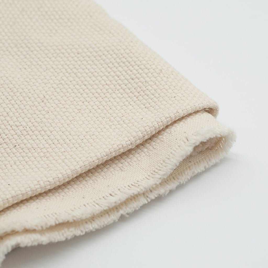 Cotton Monks Cloth for Embroidery Needlework Sewing Needle Accessory Handmade 185x100cm