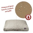 thumbnail image 5 of Majestic Pet | Charlie Shredded Memory Foam Rectangle Pet Bed For Dogs, Removable Cover, Beige Metallic, Large, 5 of 5