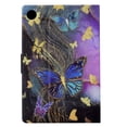 thumbnail image 6 of SaniMore Stand Case for Samsung Galaxy Tab A9 8.7" 2023 SM-T550 SM-P550, PU Leather Anti-scratch [Auto Wake/Sleep + Slot Holder + Anti-slip Strip + Flip Kickstand] - A-Butterfly, 6 of 8