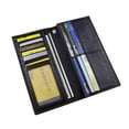 thumbnail image 3 of Monedero Vogueteen Biker Rock Star Concho de cuero negro para hombre, 3 of 6