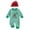 a83-Green, variant on NIEWTR 2Piece Baby Boy Pajamas Outfit Christmas Print Long Sleeve Crewneck Romper Jumpsuit with Hat 0 3 6 9 12 18Months,Size 6-12 Months