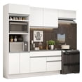 thumbnail image 1 of Cocina Integral Completa 270cm Glamy Madesa 14 - Blanco, 1 of 9