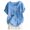Light blue womens tops summer, variant on USSUMA Plus Womens Tops Dressy Casual Plus Size Button Linen Cotton Round Neck Women's Tunics Flower Printing Basic Tee T Shirts for Women Short Sleeve Summer Blouses Trendy
