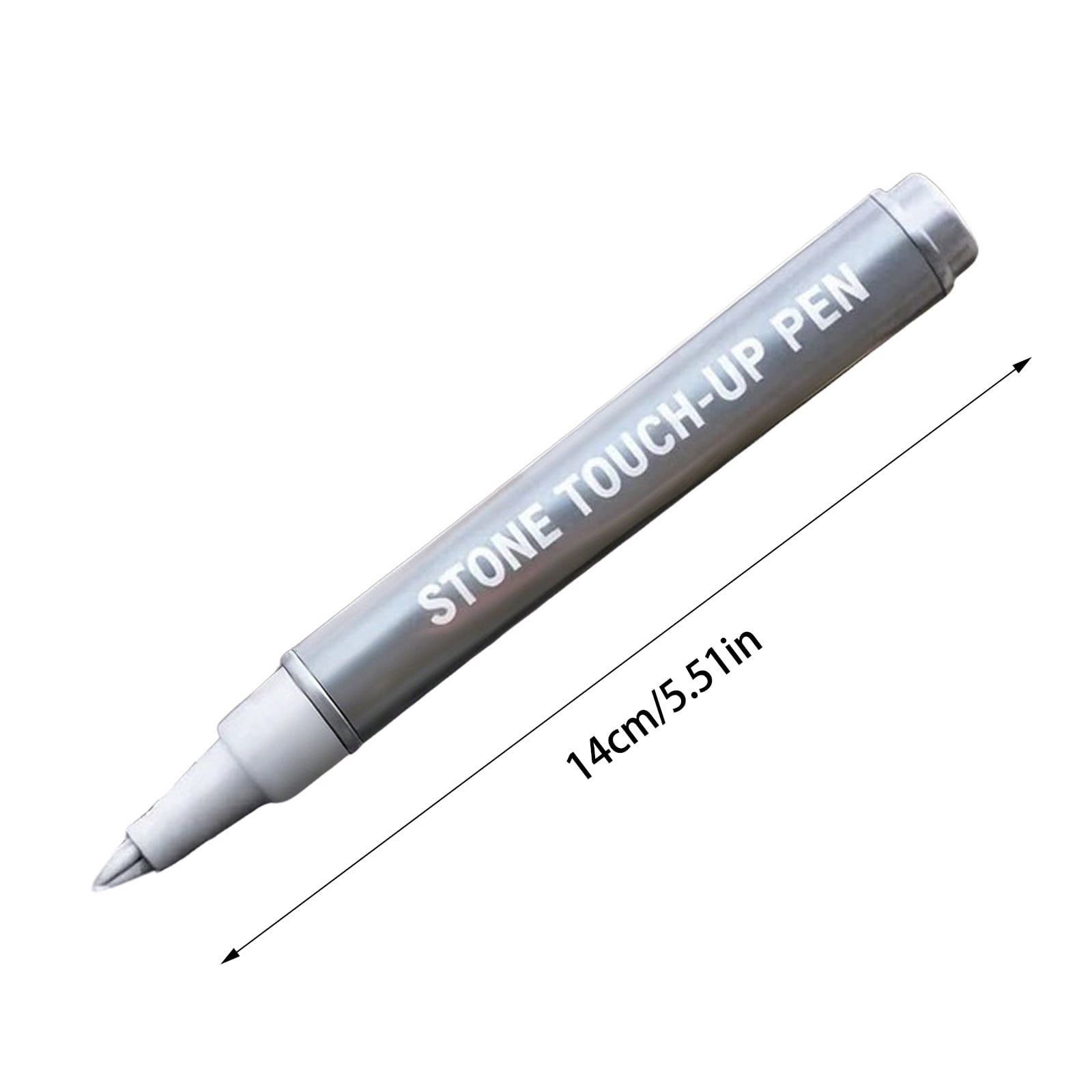 2 Pack Marker Pen for Restoring Faded Grave Inscriptions, Fast-Drying Stone Touch Up Pen, Paint Markers for Granite Headstones Grave Marker Mug, Black
