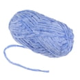 thumbnail image 3 of Unique Bargains Fil Chenille en Velours Super Volumineux en Polyester Bleu Ciel, 87 Yards, 3 of 7