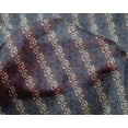 thumbnail image 4 of oneOone Silk Tabby Fabric Geometric Block Printed Craft Fabric BTY 42 Inch Wide, 4 of 4