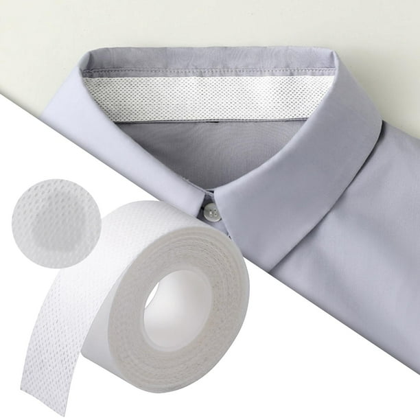 Protector de cuello Almohadillas de sudor Camisa de protección invisible Protector de cuello Desechable Absorbente a prueba de sudor para hombres , 8M Hugo almohadillas para el sudor del cuello