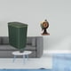 thumbnail image 2 of Contenedor de compostaje para residuos de cocina,Cubo de basura de cocina con tapa Cesta para compostaje,Figura de escritorio,Reloj de mesa con forma de globo terráqueo para decoración de, 2 of 8