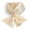 Light coffee, variant on Plush Neck Scarf Wrap Shawl for Party Dress Decorative Neckerchief